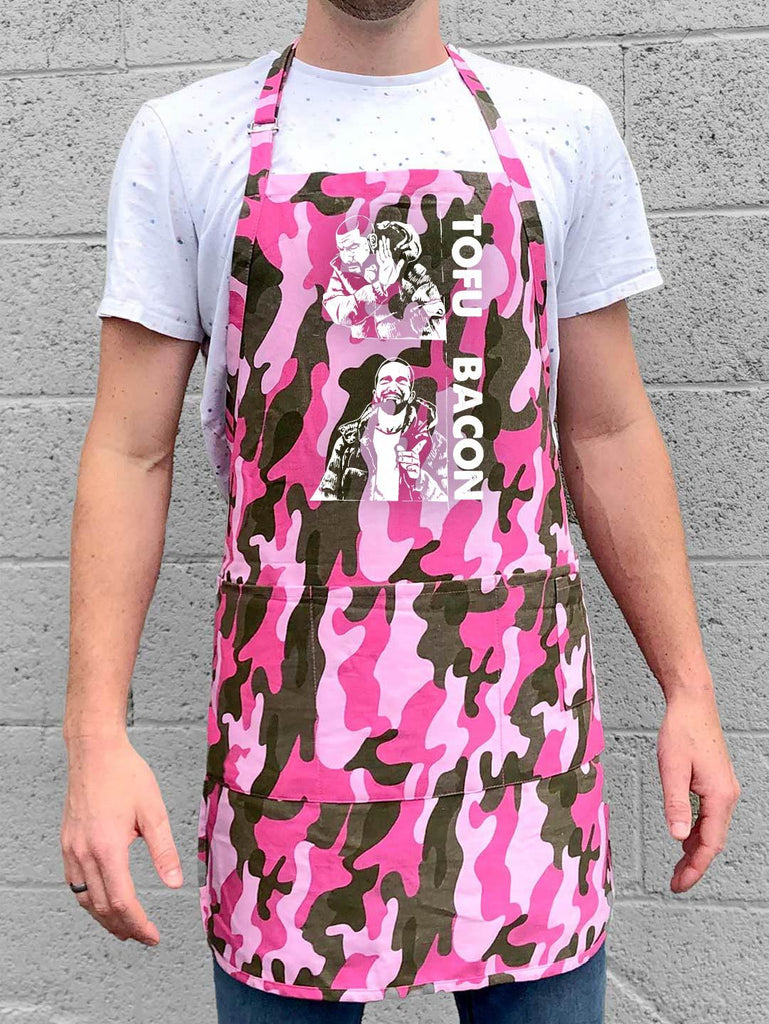 Drake Tofu Apron - Pink Camo