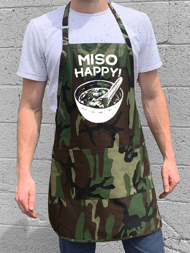 Miso Happy Apron - Camo