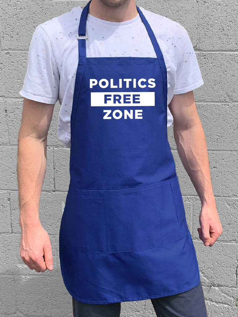 Politics Free Zone Apron