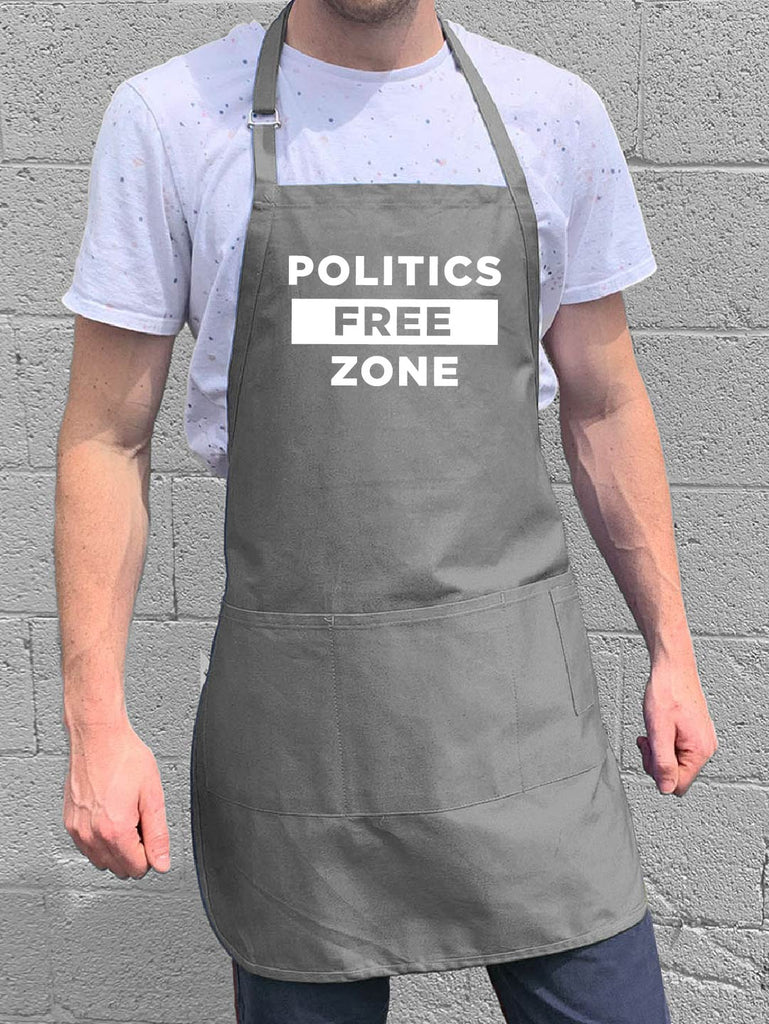 Politics Free Zone Apron