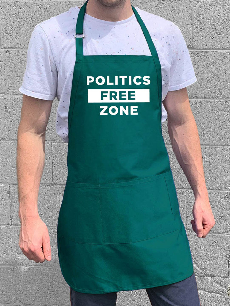 Politics Free Zone Apron