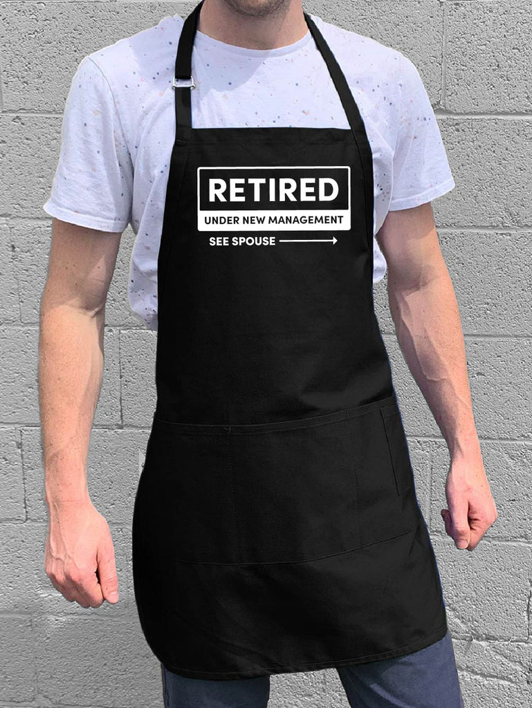 Retired: Under New Management Apron