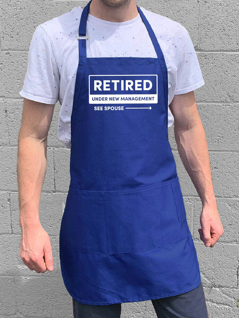 Retired: Under New Management Apron