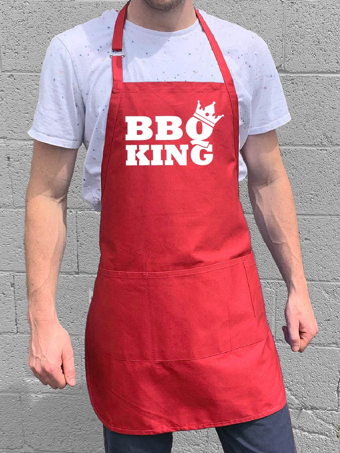 ApronMen, Stand Back Dad Is Cooking, Professionally Printed Funny BBQ Grill  Apron for Men - Adjustable One Size Fits All