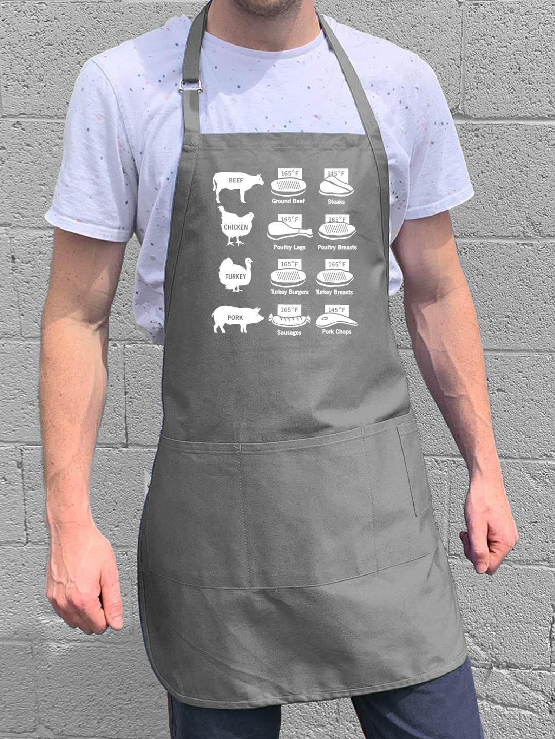 bbq apron funny aprons for men skinny chef barbecue grill kitchen gift  ideas B..