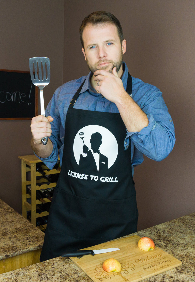 License To Grill Apron